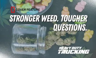 Cover Feature graphic showing various forms of cannabis/marijuana products