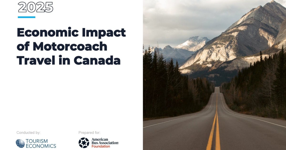 Report: Canadian Motorcoach Industry Generates $4.4B in Economic Impact