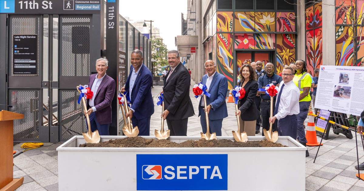 SEPTA Breaks Ground on $44M Accessibility Upgrade at 11th Street Station