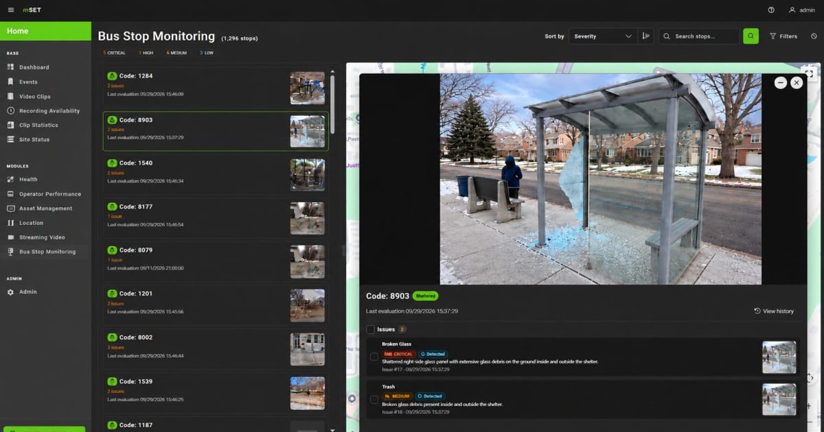 Biz Briefs: Luminator Launches AI Technology to Monitor Bus Stop Conditions and More
