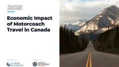 Cover of ABAF's Canadian Motorcoach Report