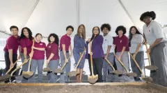 Groundbreaking ceremony for LA Metro's Vermont Transit Corridor BRT