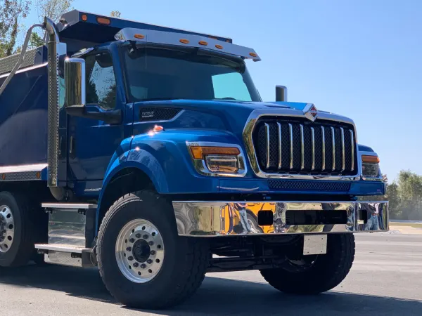 Blue International HV truck