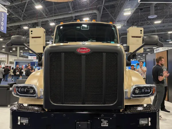 Kodiak autonomous Peterbilt truck.