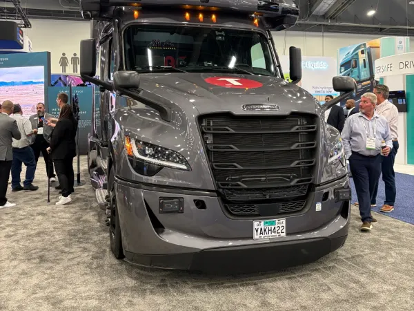 Torc Freightliner Cascadia.