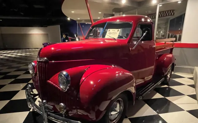 Armacost Museum - 1946 Studebaker pickup truck. 