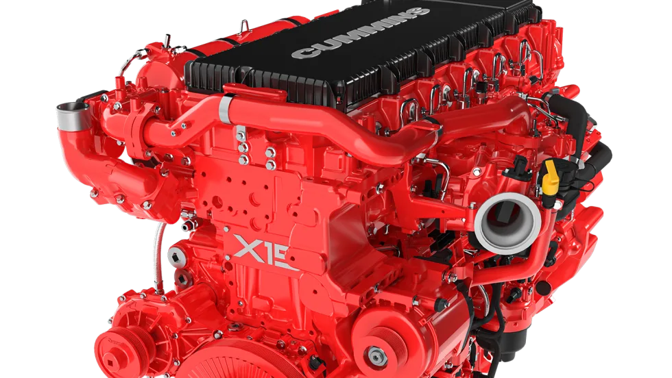 Cummins X15 engine.