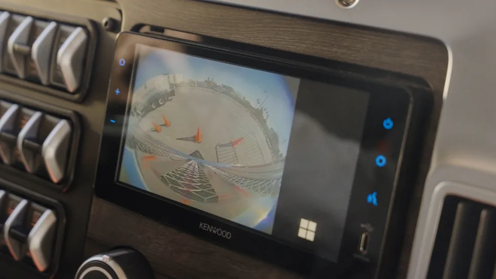 Daimler Truck camera system. 