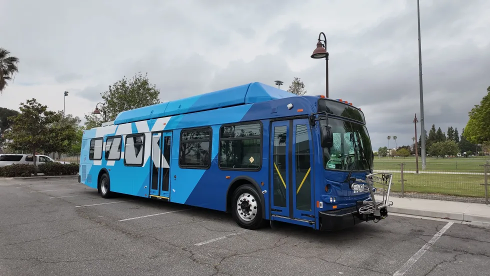 A Fresno Area Express bus refurbished by Complete Coach Works.