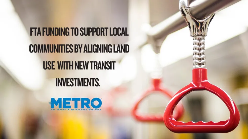 Railcar handles signifying transit usage