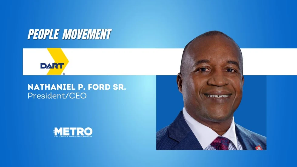 Nathaniel P. Ford Sr., named President/CEO at DART