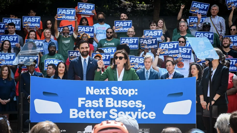 MTA, State and City Leadership Unveil Plan to Build the Fastest, Best Bus System in NYC History