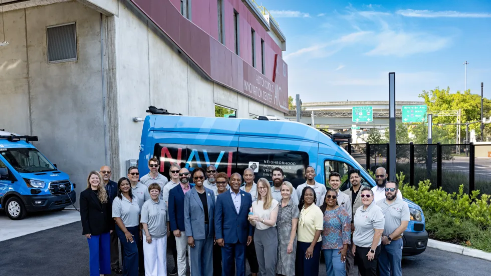 JTA Celebrates One Year of NAVI Service, Demonstrating the Future of Autonomous Public Transportation
