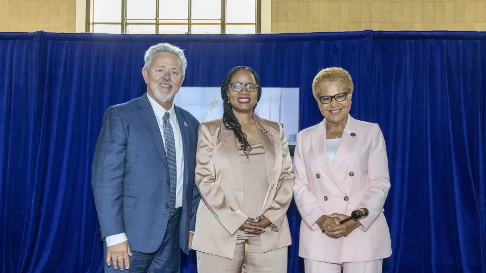 LA Metro at State of the Agency event.