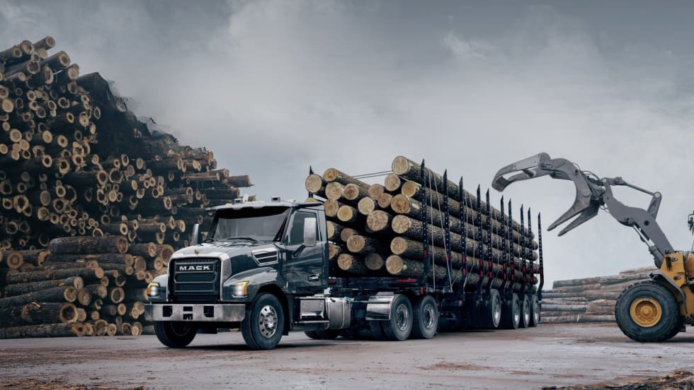 New 2026 Mack Keystone tractor. 