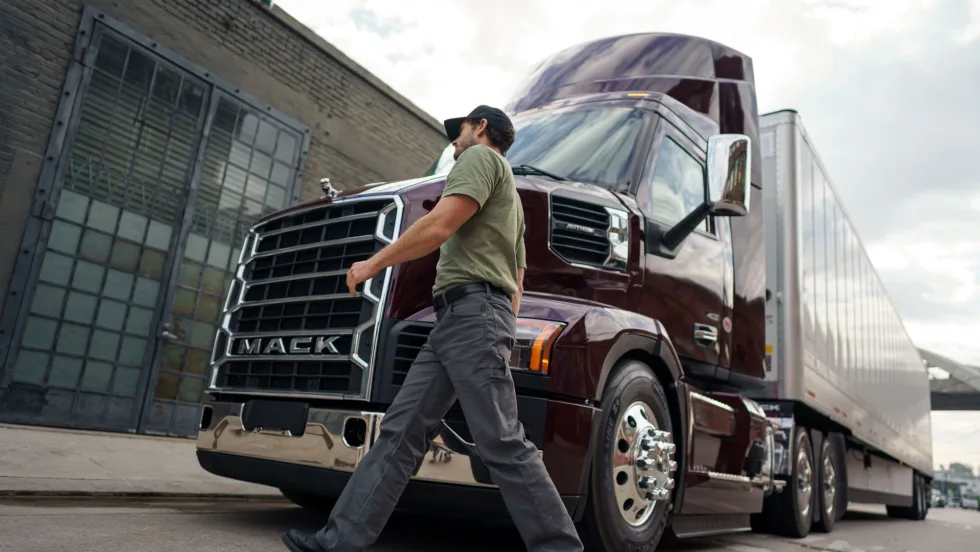 Mack Pioneer tractor. 