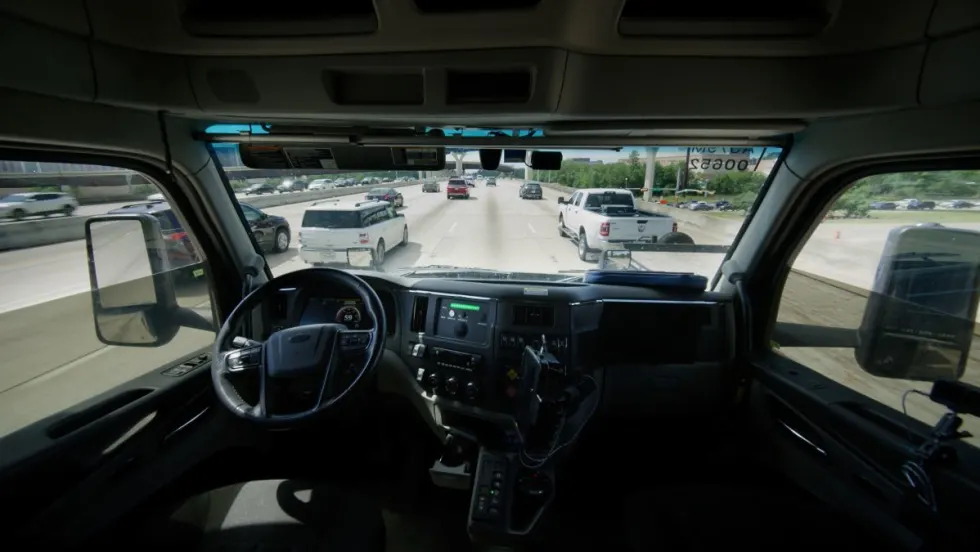Aurora autonomous truck.