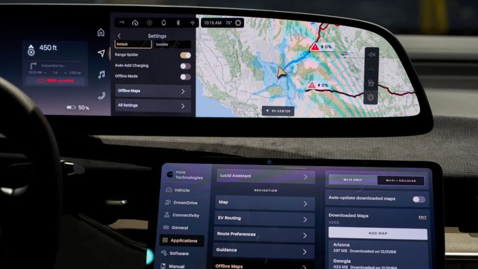 Here Technologies mapping system.