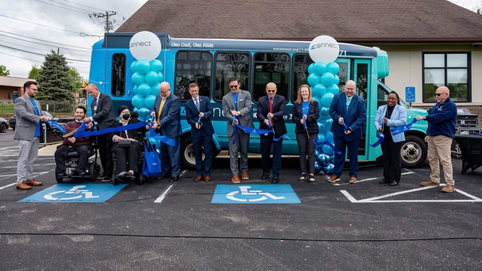 EZConnect ribbon cutting.
