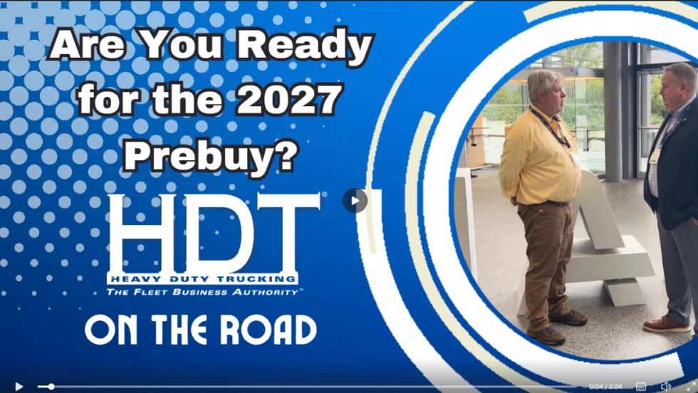 Fleet Advantage Prebuy video.