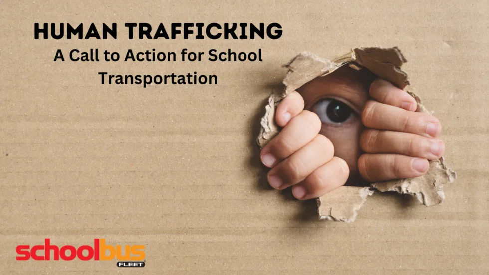 A call to action text over a photo of a child peeking out of box