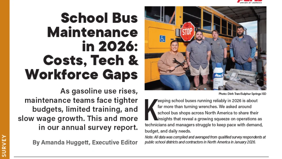 School Bus Maintenance in 2026: Costs, Tech & Workforce Gaps