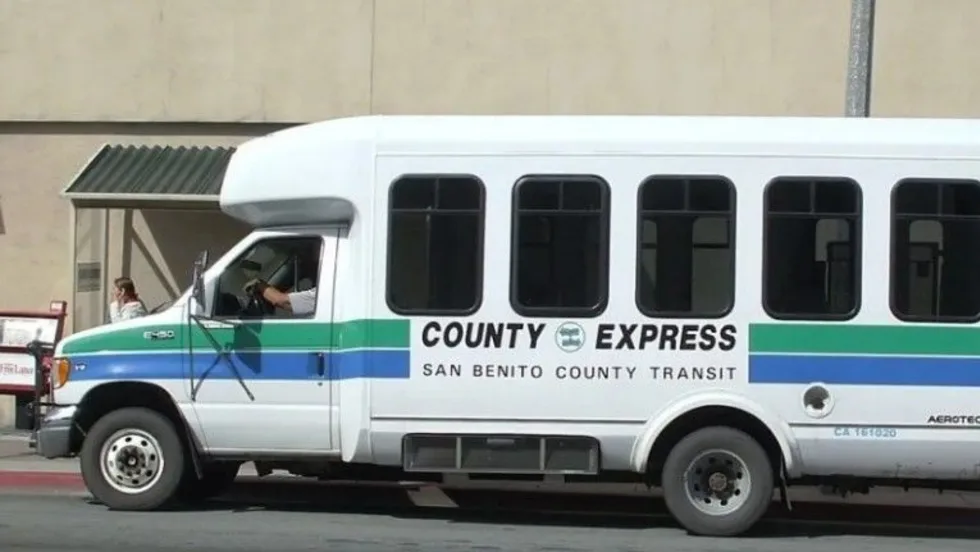 San Benito bus.