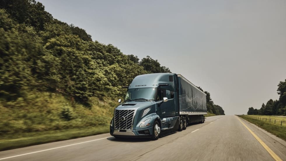 Volvo VNL tractor. 