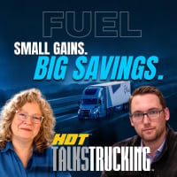 Video thumbnail with text: Fuel -- small gains, big savings.