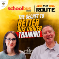 thumbnail for the route season 2 episode 9 featuring photos of bret brooks and amanda huggett
