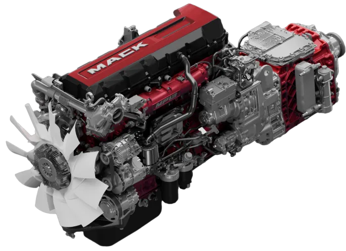 Illustration of New MP13 diesel engine