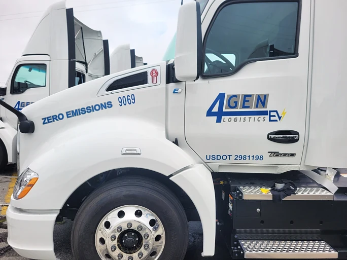 Photo of 4Gen zero emissions truck