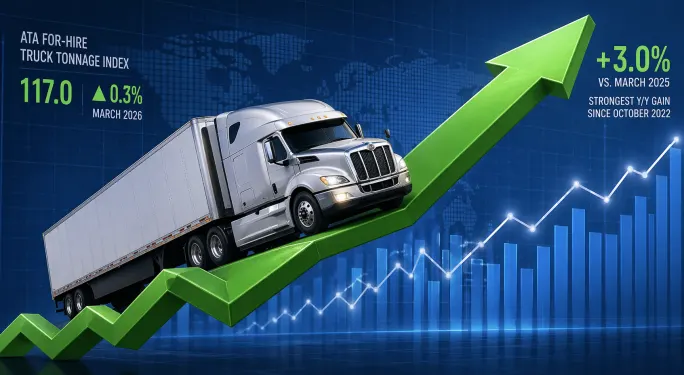 ATA trucking conditions April 2026.