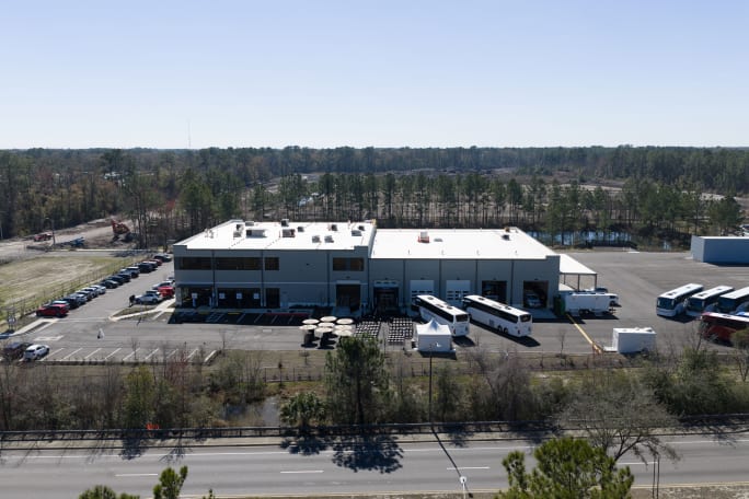 Daimler Coaches North American Facility in Jacksonville, Florida