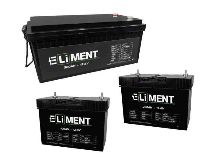 Photo of three Vanair truck batteries