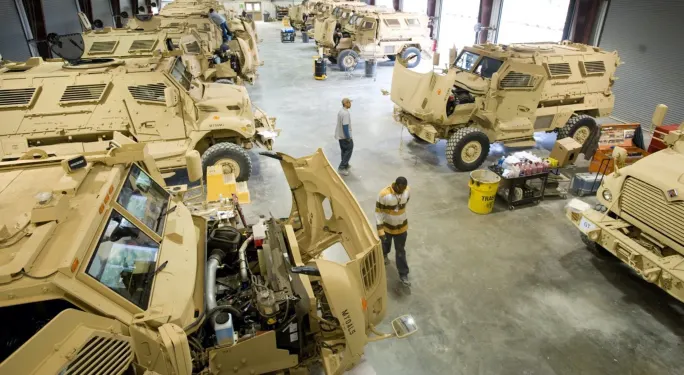 International MaxxPro MRAP.