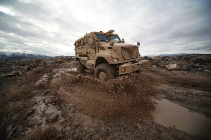 International MaxxPro MRAP.