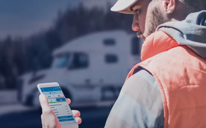 Volvo Trucks smartphone app.