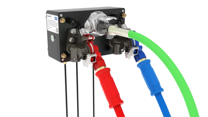 Closeup of SmartSto stowage of lines