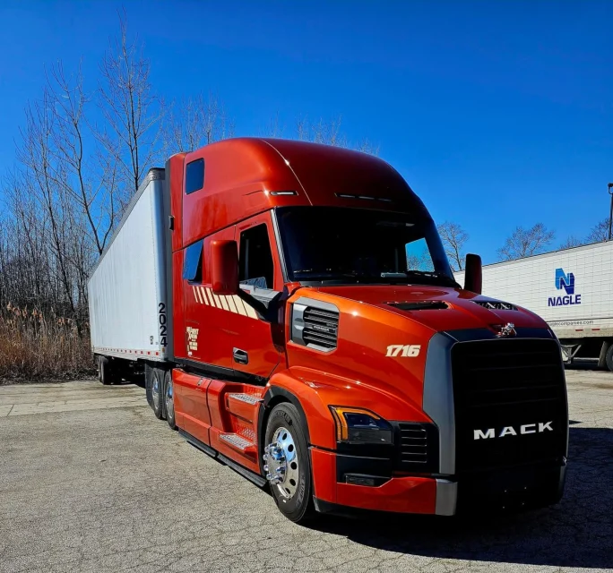 Hell Bent Xpress Mack Pioneer trucks.