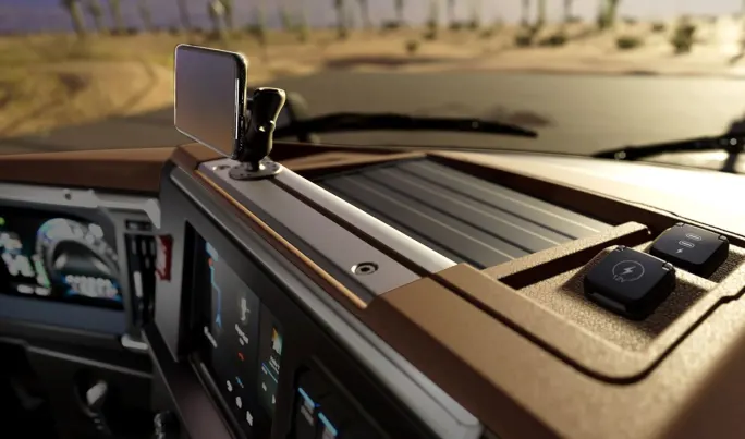 2026 Mack Granite interior.
