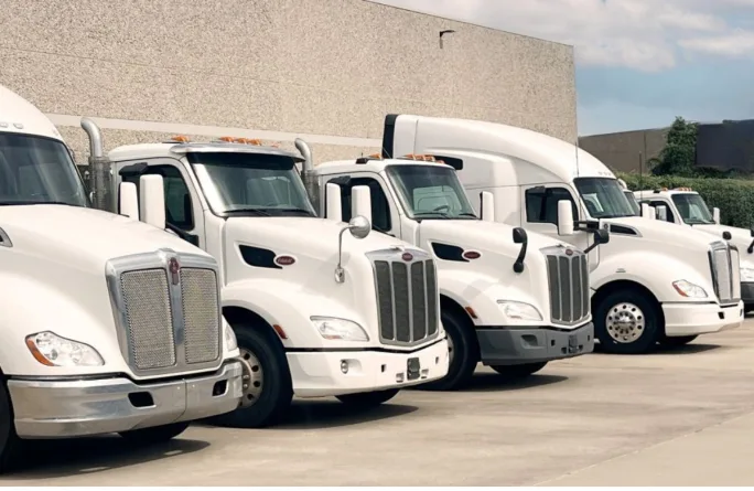New Peterbilt Model 579 trucks.