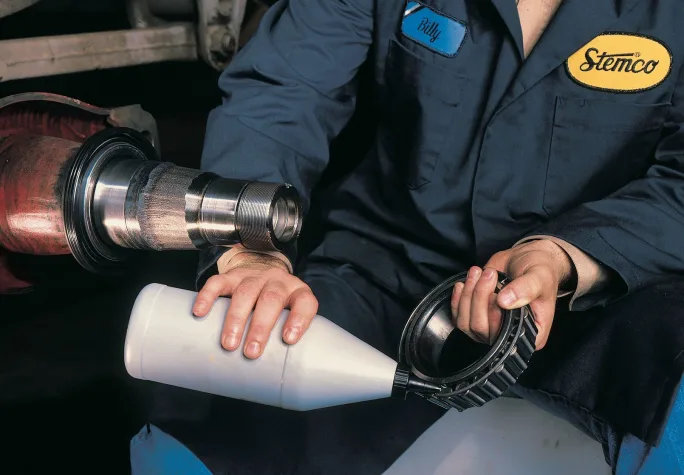 Heavy truck wheel end maintenance.