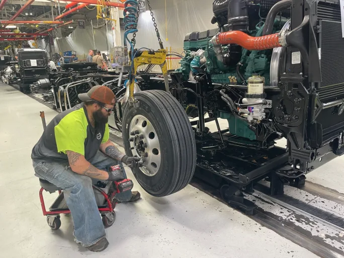 Volvo New River Valley manufacturing plant.