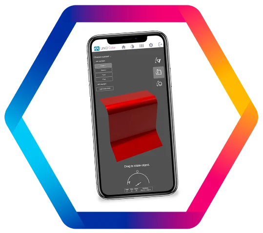 A smartphone screen