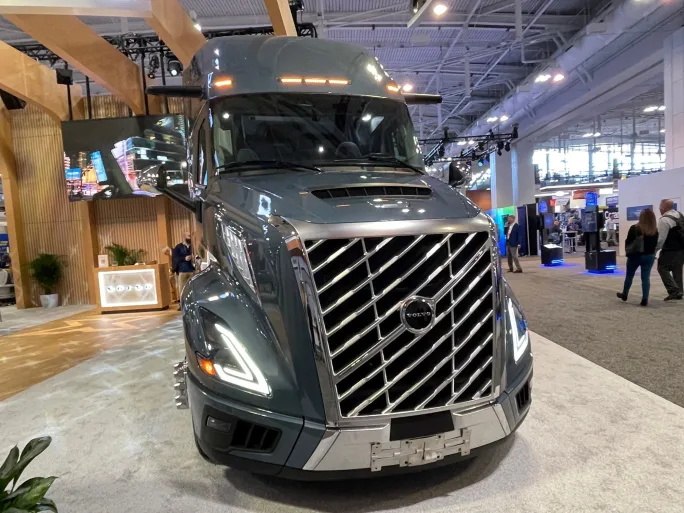 Volvo VNL truck.