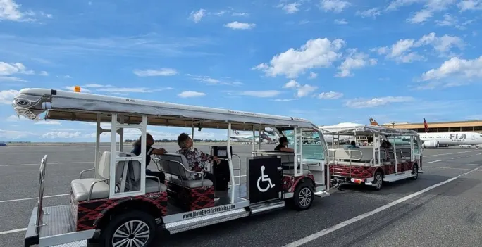 A Wiki Honolulu Airport electric shuttle