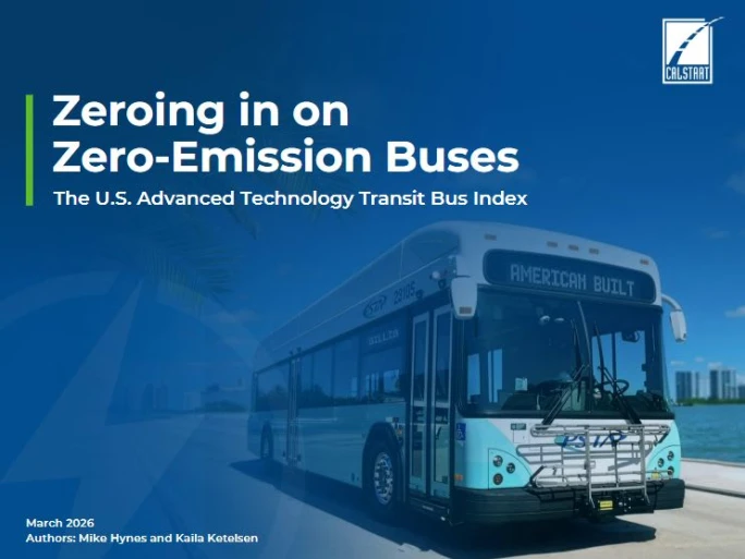 Cover photo for Zeroing in on ZEBS report by CALSTART