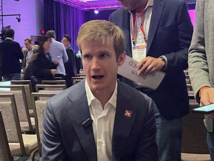 Kodiak Robotics CEO Don Burnette at CES 2026.