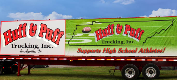 Huff & Puff Trucking.